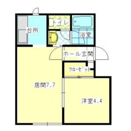 手稲駅 徒歩24分 1階の物件間取画像